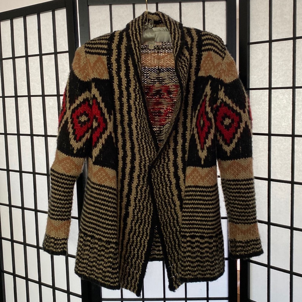 wool cardigan